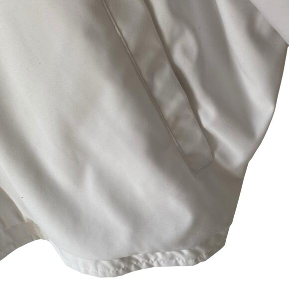 Vintage Polo Ralph Lauren White Quarter Zip Jacket Windbreaker size large - Picture 7 of 11